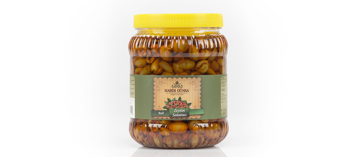 Yeşil Zeytin Salatası