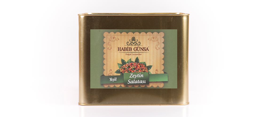 Yeşil Zeytin Salatası