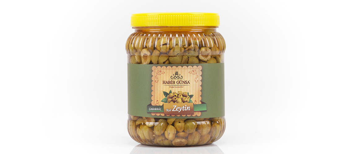 Yeşil Çekirdeksiz Zeytin